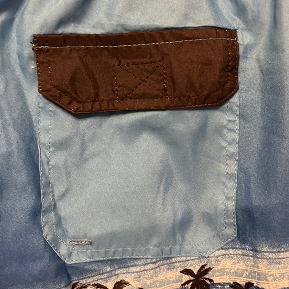 RQQBA Mens Elastic Waist Swim Size S - Picture 3 of 5